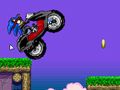 Гульня Sonic Ninja Motorbike  онлайн