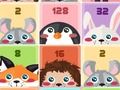 Гульня 2048 Cuteness выданне  онлайн