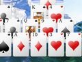 Гульня Снежны Пікі Solitaire  онлайн