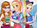 Гульня Дысней Girls Back To School  онлайн
