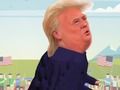 Гульня Трамп хадзіць онлайн