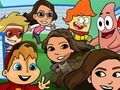 Гульня Nickelodeon напад Tag  онлайн