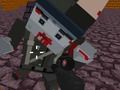 Гульня Combat Pixel Zombies аўтамабіля  онлайн