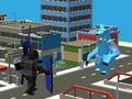 Гульня Smashy Горад: Монстар Battles  онлайн