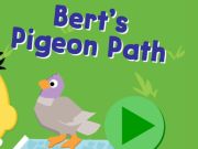 Гульня 123 Вуліца Сезам: Pigeon Шлях Берта  онлайн