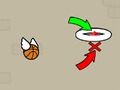 Гульня Flappy Dunk Інтэрнэт  онлайн