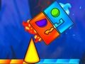 Гульня Агонь і Вада Geometry Dash  онлайн
