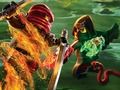 Гульня Ninjago Sumpf-Арэна  онлайн