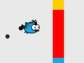 Гульня Flappy Колер Птушкі  онлайн