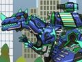 Гульня Пераўтварыць! Dino Robot 17 Ceratosaurus онлайн