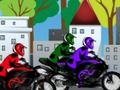 Гульня Аддзел матэматыкі на веласіпедных гонках  онлайн