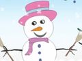Гульня Пабудаваць свой Snowman  онлайн