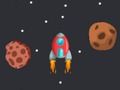 Гульня Ракета ў космасе  онлайн