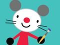 Гульня Кніжка-размалёўка Arty Mouse & Friends  онлайн