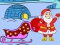 Гульня Color Me Каляды  онлайн