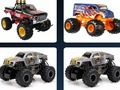 Гульня Monster Trucks памяці  онлайн