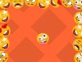 Гульня Emoji pong онлайн