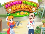 Гульня Flower Tower Маджонг  онлайн