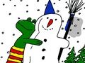 Гульня Размалёўка Kikker  онлайн