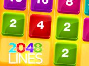 Гульня 2048 г. Лініі онлайн Гульня 2048 г. Лініі онлайн