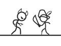 Гульня Абнаўленне Stickman завершана  онлайн
