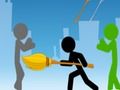 Гульня Мега бойка Stickman Fighter  онлайн