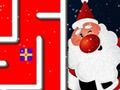 Гульня Калядны лабірынт  онлайн