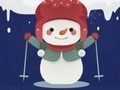 Гульня Разбіць снегавіка Xmas  онлайн