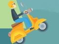 Гульня Супер скутэр галаваломкі  онлайн
