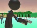 Гульня Stickman Узброены забойца 3D  онлайн