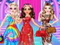 Гульня Модныя прынцэсы рознага стылю онлайн Гульня Модныя прынцэсы рознага стылю онлайн
