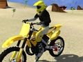 Гульня Мотакрос, пляж, скачкі на ровары Stunt  онлайн
