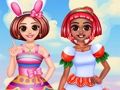 Гульня BFF Foodie Cosplay онлайн