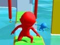 Гульня Fun & Run Race 3D онлайн