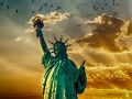Гульня Пазл Статуя Свабоды  онлайн