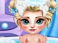 Гульня Дзіцячая ванна Ice Queen  онлайн