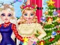 Гульня Прынцэса Perfect Christmas Party Prep  онлайн