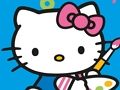 Гульня Колер па нумары з Hello Kitty  онлайн