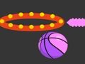 Гульня Dunk Ball Shot The Hoop Баскетбольны ўдар  онлайн