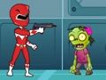 Гульня Power Rangers Zombie Shooter онлайн