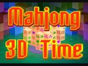 Гульня Маджонг 3D Час  онлайн