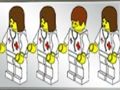 Гульня Уцёкі прынцэсы LEGO онлайн Гульня Уцёкі прынцэсы LEGO онлайн