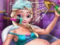 Гульня Сыход за ваннай для цяжарных Ice Queen  онлайн