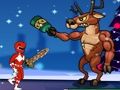 Гульня Калядныя прабегі Power Rangers  онлайн