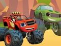 Гульня Пазл Blaze and Monster Machines  онлайн
