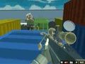 Гульня Стральба Blocky Combat Swat Gungame Survival  онлайн