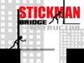 Гульня Канструктар моста Stickman  онлайн