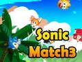 Гульня Сонік Match3  онлайн