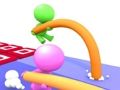 Гульня Скачкі з полюсам 3d  онлайн