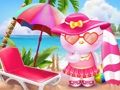 Гульня Hello Kitty Beach Fun онлайн